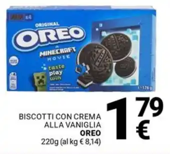 Supermercati Gulliver Biscotti con crema alla vaniglia OREO offerta