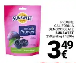 Supermercati Gulliver Prugne california denocciolate SUNSWEET offerta
