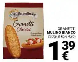 Supermercati Gulliver Granetti MULINO BIANCO offerta