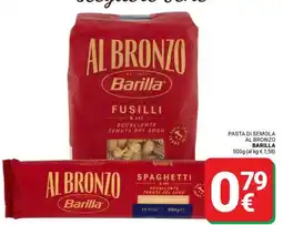 Supermercati Gulliver Pasta di semola al bronzo BARILLA offerta