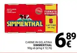 Supermercati Gulliver Carne in gelatina SIMMENTHAL offerta