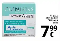 Supermercati Gulliver Crema antirughe CLINIANS offerta