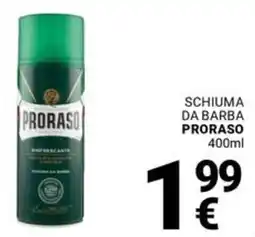 Supermercati Gulliver Schiuma da barba PRORASO offerta