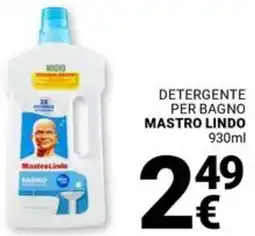 Supermercati Gulliver Detergente per bagno MASTRO LINDO offerta