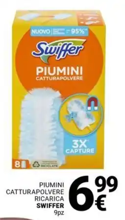 Supermercati Gulliver Piumini catturapolvere ricarica SWIFFER 9pz offerta