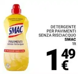 Supermercati Gulliver Detergente per pavimenti senza risciacquo SMAC offerta