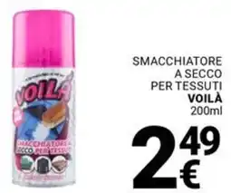 Supermercati Gulliver Smacchiatore a secco per tessuti VOILÀ offerta