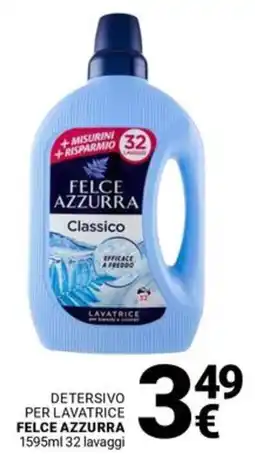 Supermercati Gulliver Detersivo per lavatrice FELCE AZZURRA offerta