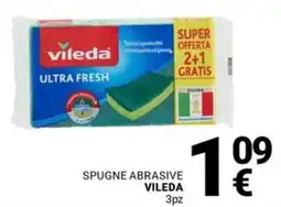 Supermercati Gulliver Spugne abrasive VILEDA 3pz offerta