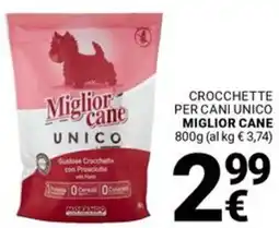 Supermercati Gulliver Crocchette per cani unico MIGLIOR CANE offerta