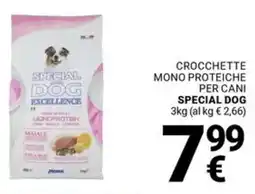 Supermercati Gulliver Crocchette mono proteiche per cani SPECIAL DOG offerta