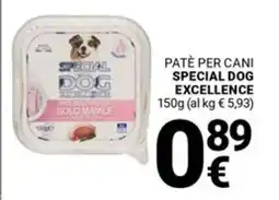 Supermercati Gulliver Patè per cani SPECIAL DOG EXCELLENCE offerta