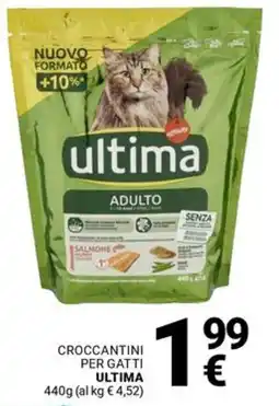 Supermercati Gulliver Croccantini per gatti ULTIMA offerta