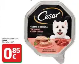 Supermercati Gulliver Cibo umido per cani CESAR offerta