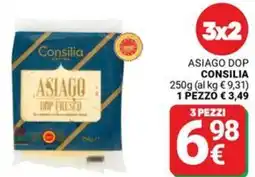 Supermercati Gulliver Asiago dop CONSILIA offerta