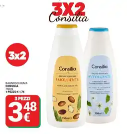 Supermercati Gulliver Bagno schiuma CONSILIA offerta