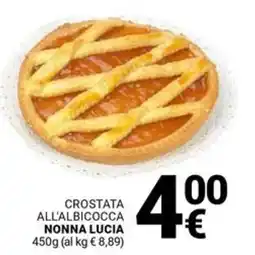 Supermercati Gulliver Crostata all'albicocca NONNA LUCIA offerta