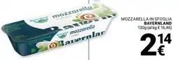 Supermercati Gulliver Mozzarella in sfoglia BAYERNLAND offerta