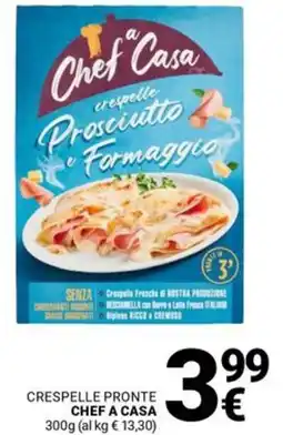 Supermercati Gulliver Crespelle pronte CHEF A CASA offerta