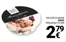 Supermercati Gulliver Delizie di mare DIDIO offerta