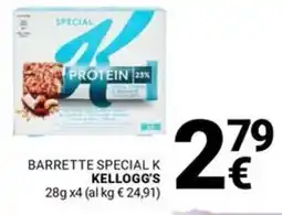 Supermercati Gulliver Barrette special k KELLOGG'S offerta