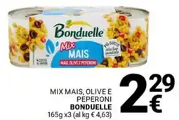 Supermercati Gulliver Mix mais, olive e peperoni BONDUELLE offerta