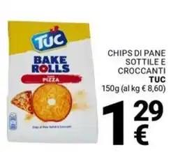Supermercati Gulliver Chips di pane sottile e crocc` offerta