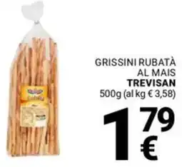 Supermercati Gulliver Grissini rubata al mais TREVISAN offerta