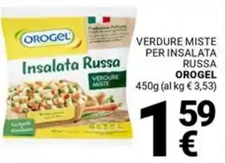 Supermercati Gulliver Verdure miste per insalata russa OROGEL offerta