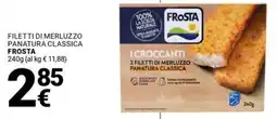 Supermercati Gulliver Filetti di merluzzo panatura classica FROSTA offerta