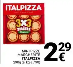 Supermercati Gulliver Mini pizze margherite ITALPIZZA offerta