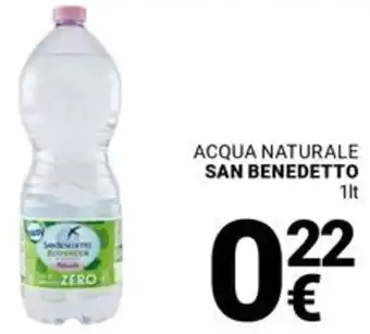 Supermercati Gulliver Acqua naturale SAN BENEDETTO offerta