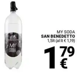 Supermercati Gulliver My soda SAN BENEDETTO offerta