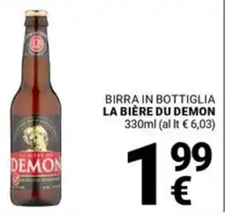 Supermercati Gulliver Birra in bottiglia LA BIÈRE DU DEMON offerta