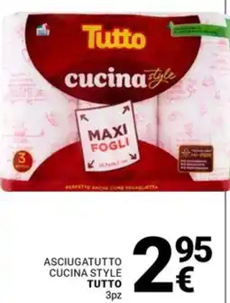 Supermercati Gulliver Asciugatutto cucina style TUTTO offerta
