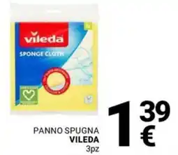 Supermercati Gulliver Panno spugna VILEDA 3pz offerta