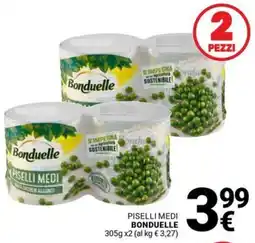 Supermercati Gulliver Piselli medi BONDUELLE offerta