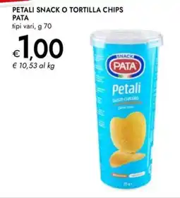 Bennet Petali snack o tortilla chips PATA offerta