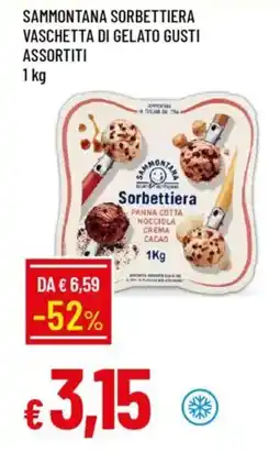 Galassia Sammontana sorbettiera vaschetta di gelato gusti assortiti offerta