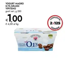 Bennet Yogurt magro 0,1% grassi VIPITENO offerta