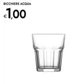 Bennet Bicchiere acqua offerta