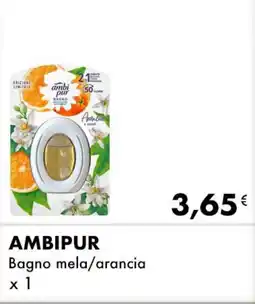 Iper Tosano AMBIPUR Bagno mela/arancia offerta