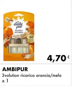 Iper Tosano AMBIPUR 3volution ricarica arancia/mela offerta