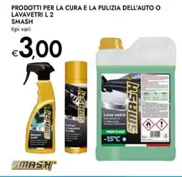 Bennet Prodotti per la cura e la pulizia dell'auto o lavavetri l2 SMASH offerta