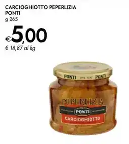 Bennet Carcioghiotto peperlizia PONTI offerta