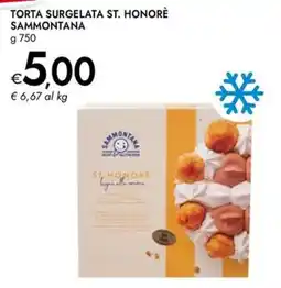 Bennet Torta surgelata st. honorè SAMMONTANA offerta