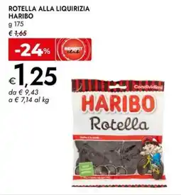 Bennet Rotella alla liquirizia HARIBO offerta