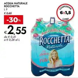 Bennet Acqua naturale ROCCHETTA offerta