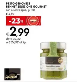Bennet Pesto genovese bennet selezione gourmet offerta