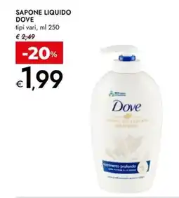 Bennet Sapone liquido DOVE offerta